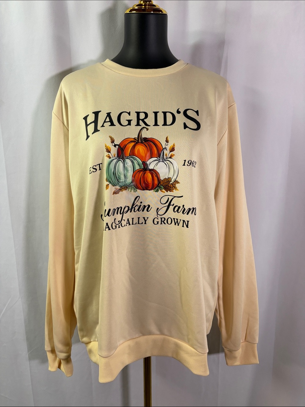 Hagrid’s Pumpkin Farm Long Sleeve Crewneck Sweatshirt
